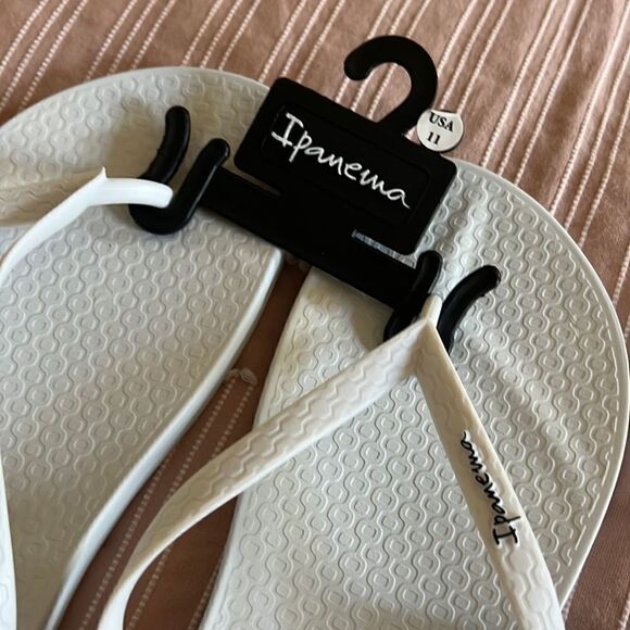 NWT IPANEMA Ana white flip flop 11 - Picture 3 of 7